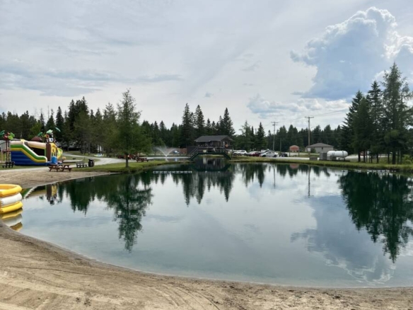 plage du lac