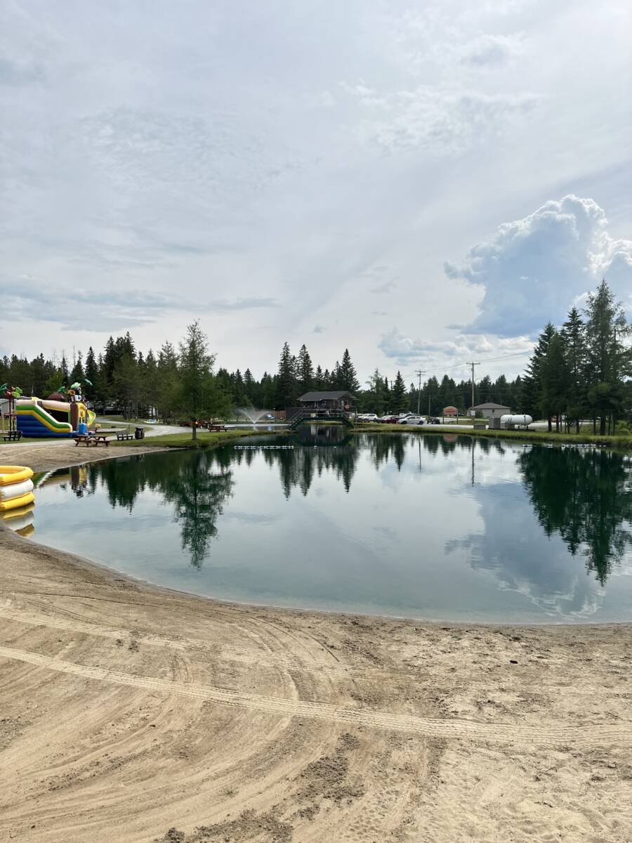 plage du lac